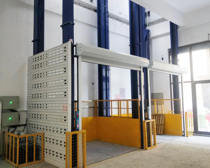 导轨式升降货梯